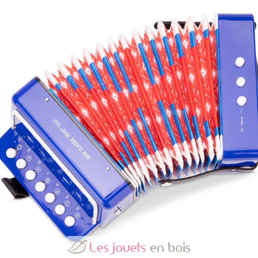Accordéon bleu - New Classic Toys