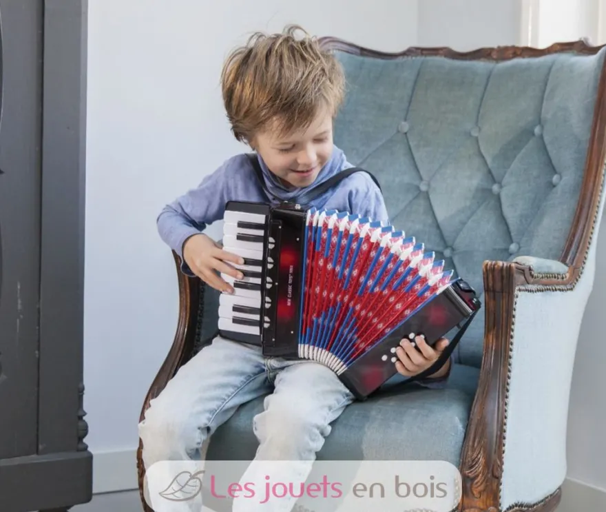 Accordéon noir - New Classic Toys