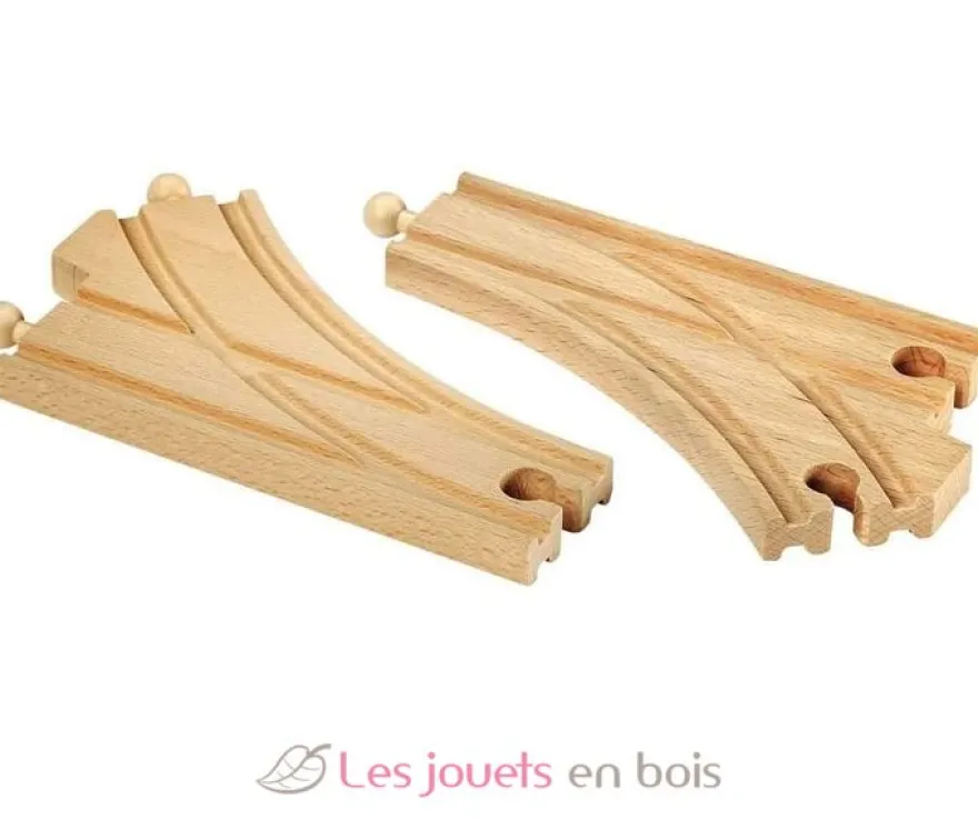 Aiguillages courbes - Brio