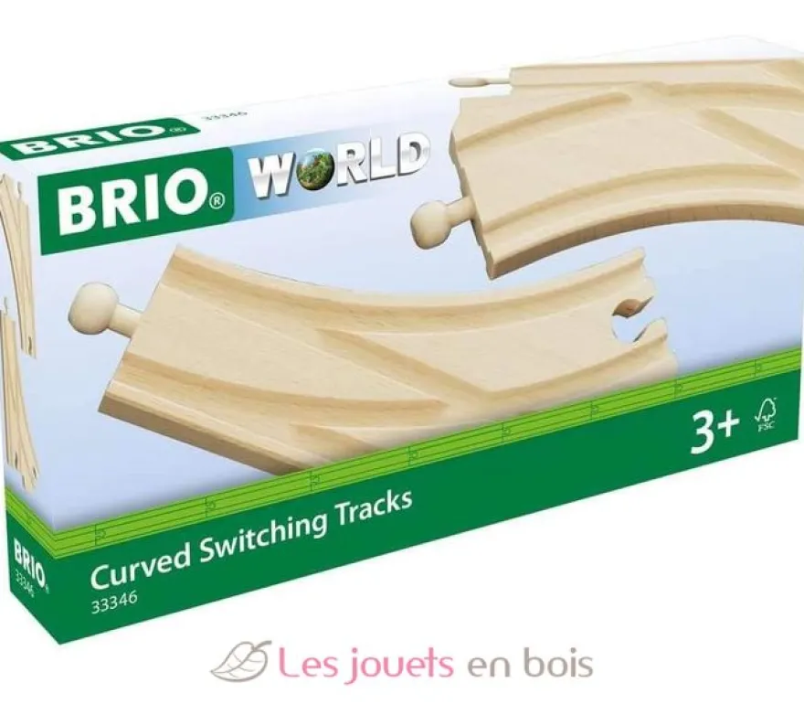 Aiguillages courbes - Brio