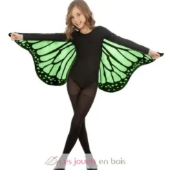 Ailes papillon vert pour enfant - Chaks