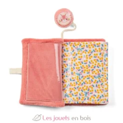 Album photo en tissu Jeanne le chat rose - Lilliputiens
