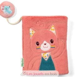 Album photo en tissu Jeanne le chat rose - Lilliputiens