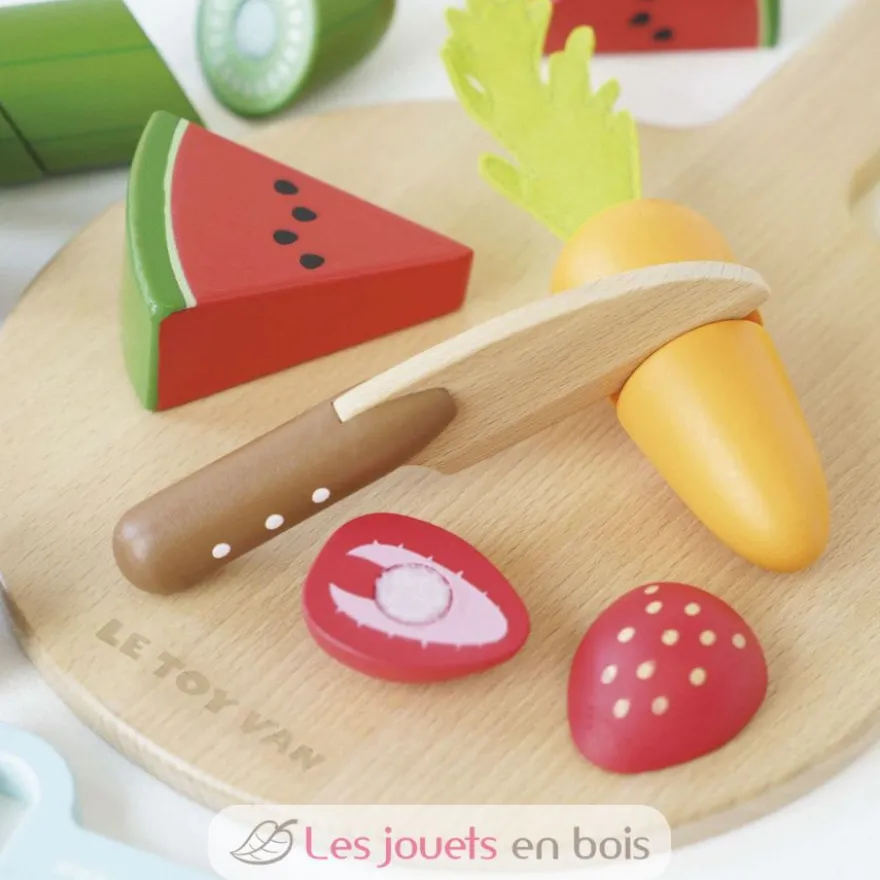 Aliments en bois à découper - Le Toy Van