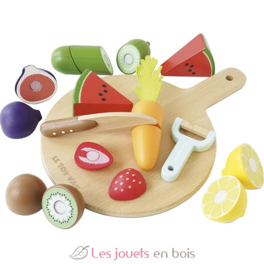 Aliments en bois à découper - Le Toy Van