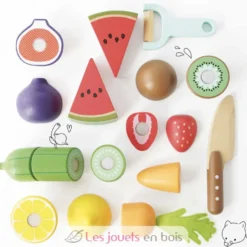 Aliments en bois à découper - Le Toy Van
