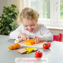 Aliments en bois à découper - New Classic Toys