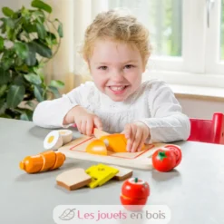 Aliments en bois à découper - New Classic Toys