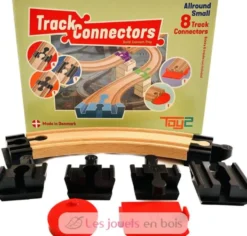 Allround Small - 8 connecteurs de rails - Toy2
