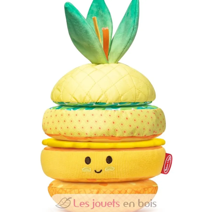 Ananas multi-textures à empiler - Melissa & Doug