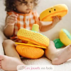 Ananas multi-textures à empiler - Melissa & Doug