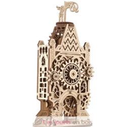 Ancien beffroi - Puzzle 3D mécanique en bois - Ugears