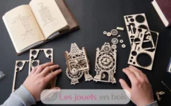 Ancien beffroi - Puzzle 3D mécanique en bois - Ugears