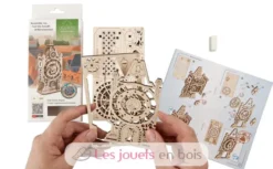 Ancien beffroi - Puzzle 3D mécanique en bois - Ugears