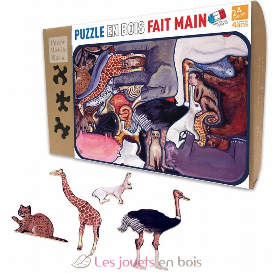 Animaux en folie - Puzzle Michèle Wilson