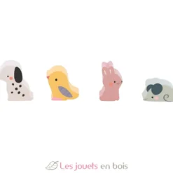 Animaux familiers sonores en bois - Vilac