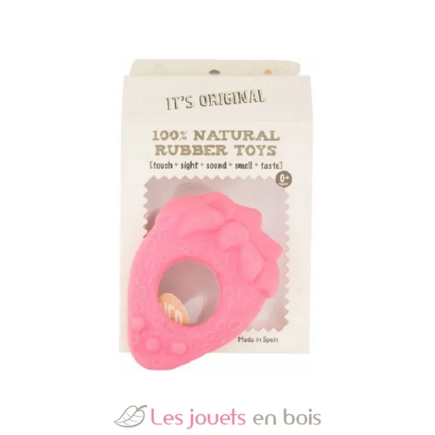 Anneau de dentition - Fraise - Lanco Toys
