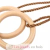 Anneaux de gymnastique en bois - Small Foot company