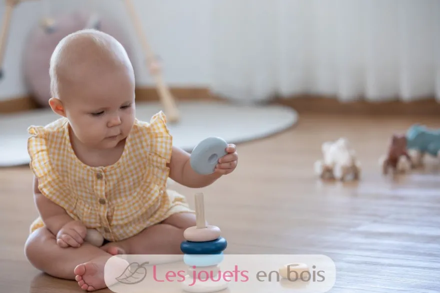 Anneaux à empiler Tendresse - Plan Toys