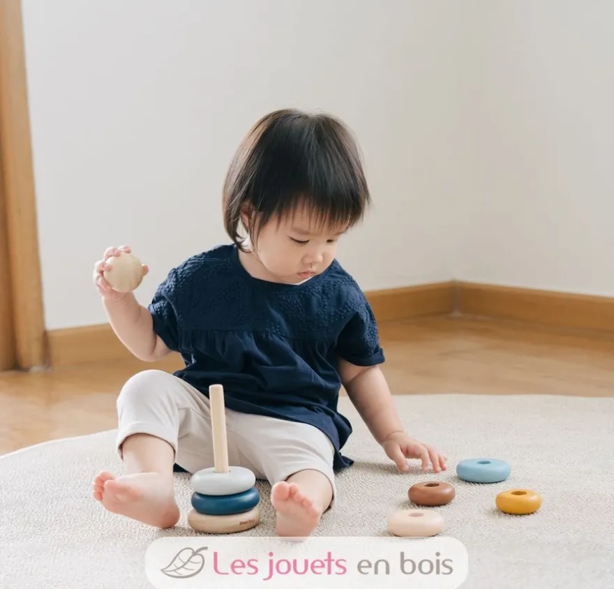 Anneaux à empiler Tendresse - Plan Toys