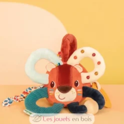Anneaux sensoriels Jack le lion - Polyester et coton - Lilliputiens