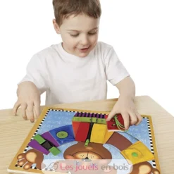 Apprendre, boutonner, lacer, fermer - Melissa & Doug