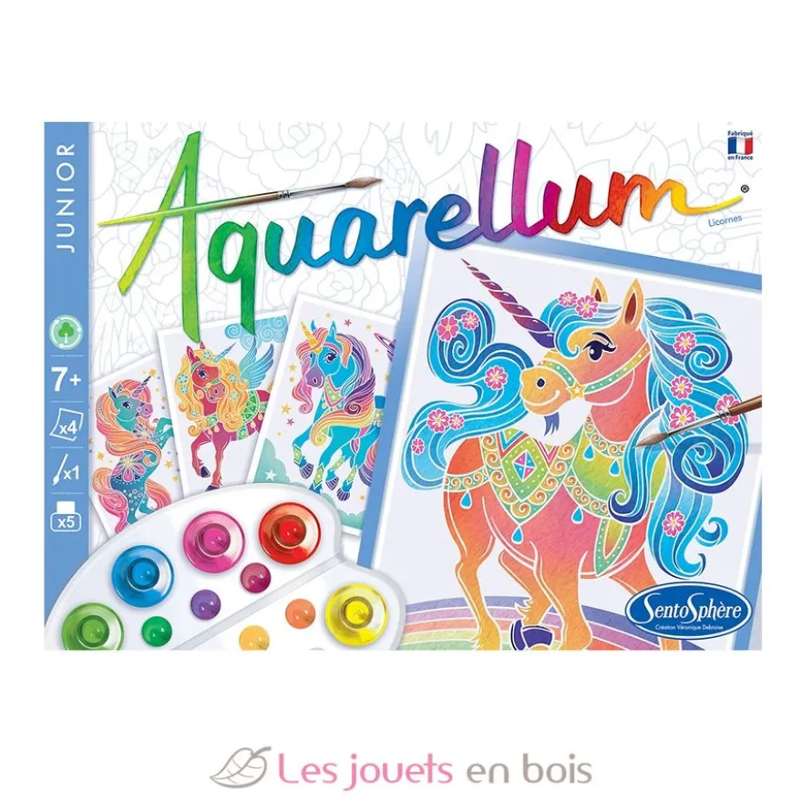 Aquarellum Junior Licornes - Sentosphère
