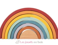Arc-en-ciel en bois Safari multicolore Small Foot Compagny