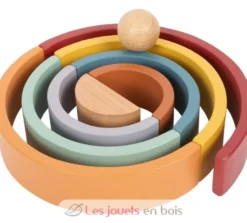 Arc-en-ciel en bois Safari multicolore Small Foot Compagny