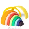 Arc-en-ciel en silicone multicolore - Little L