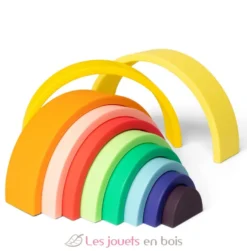 Arc-en-ciel en silicone multicolore - Little L