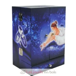 Armoire à bijoux musicale Danseuse étoile - Trousselier