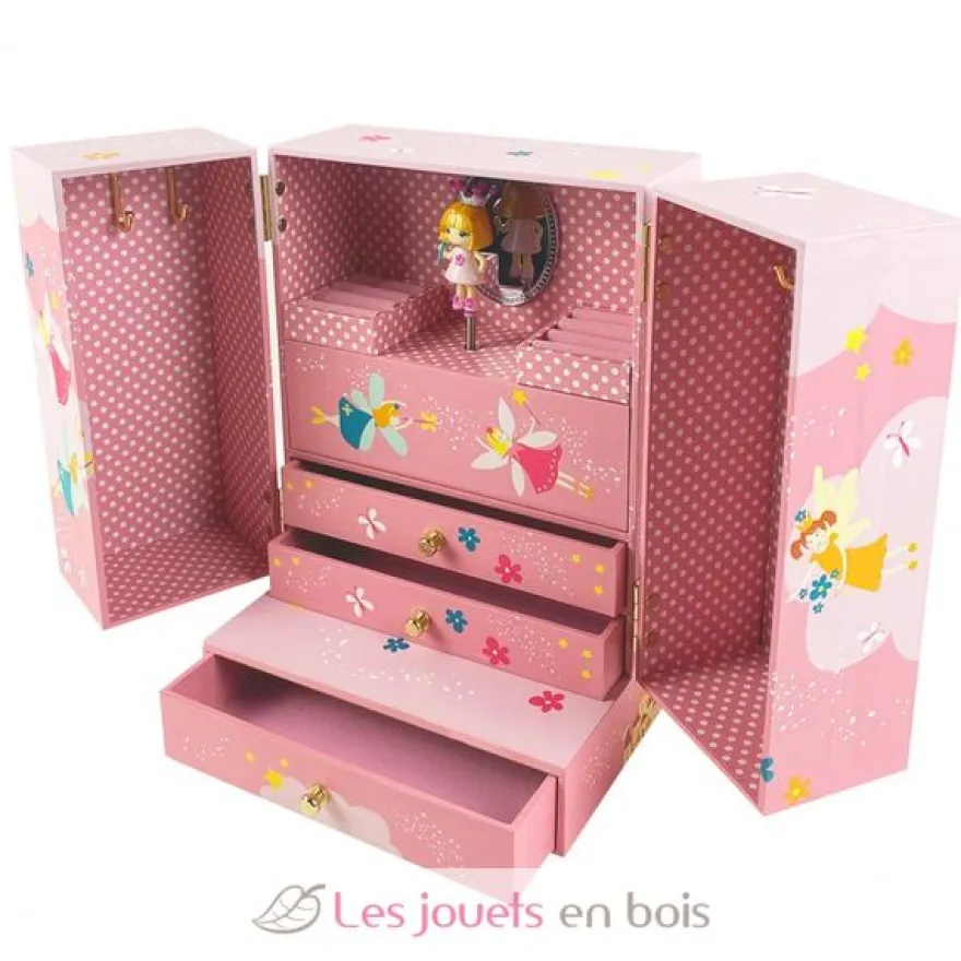 Armoire à bijoux musicale Princesse - Trousselier