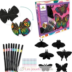 Artissimo - Feutres métallisés Papillons flamboyants - Dès 7 ans - Sycomore