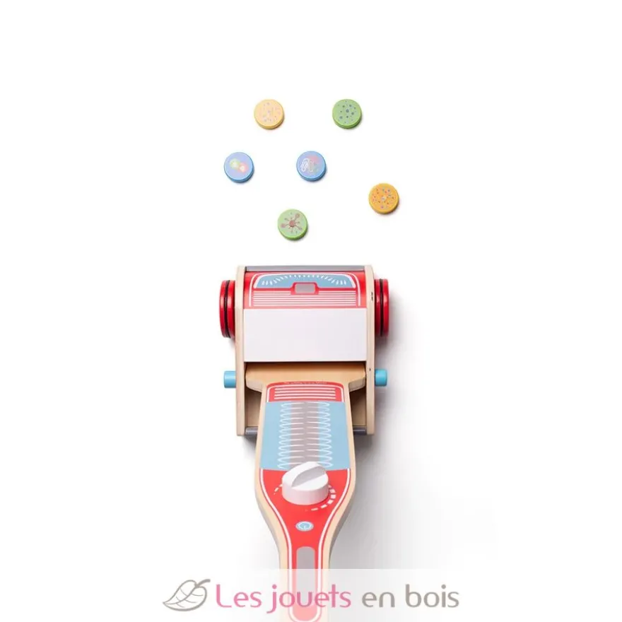 Aspirateur en bois pour enfant - Bigjigs Toys