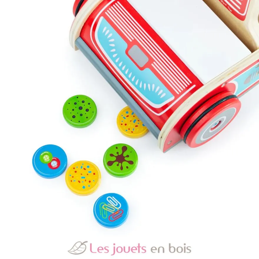 Aspirateur en bois pour enfant - Bigjigs Toys