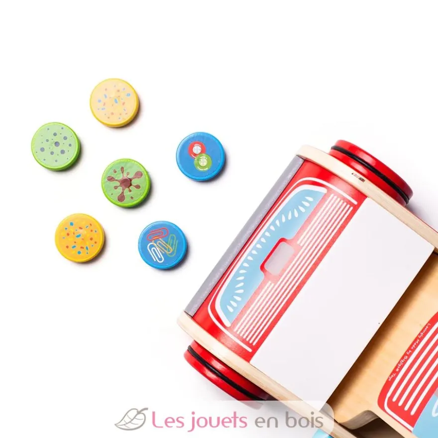 Aspirateur en bois pour enfant - Bigjigs Toys