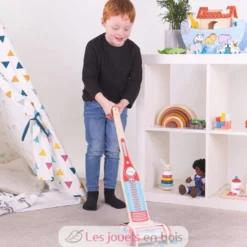 Aspirateur en bois pour enfant - Bigjigs Toys