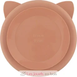 Assiette à compartiments en silicone Mrs Cat - Trixie