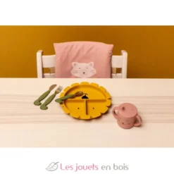 Assiette à compartiments en silicone Mr Lion - Trixie