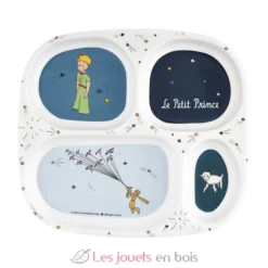 Assiette plateau à 4 compartiments Le Petit Prince - Petit Jour