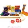 Assortiment d'aliments en bois - Tanner
