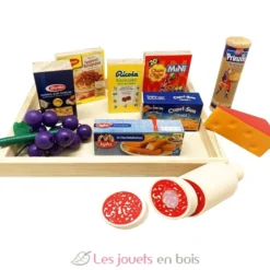 Assortiment d'aliments en bois - Tanner