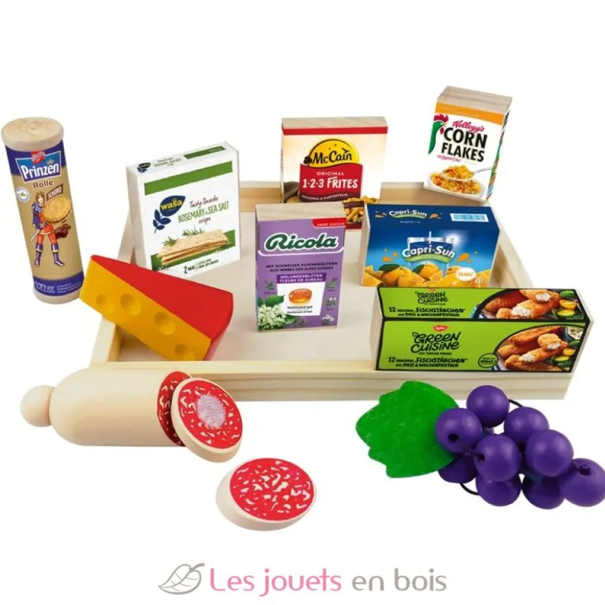 Assortiment d'aliments en bois - Tanner