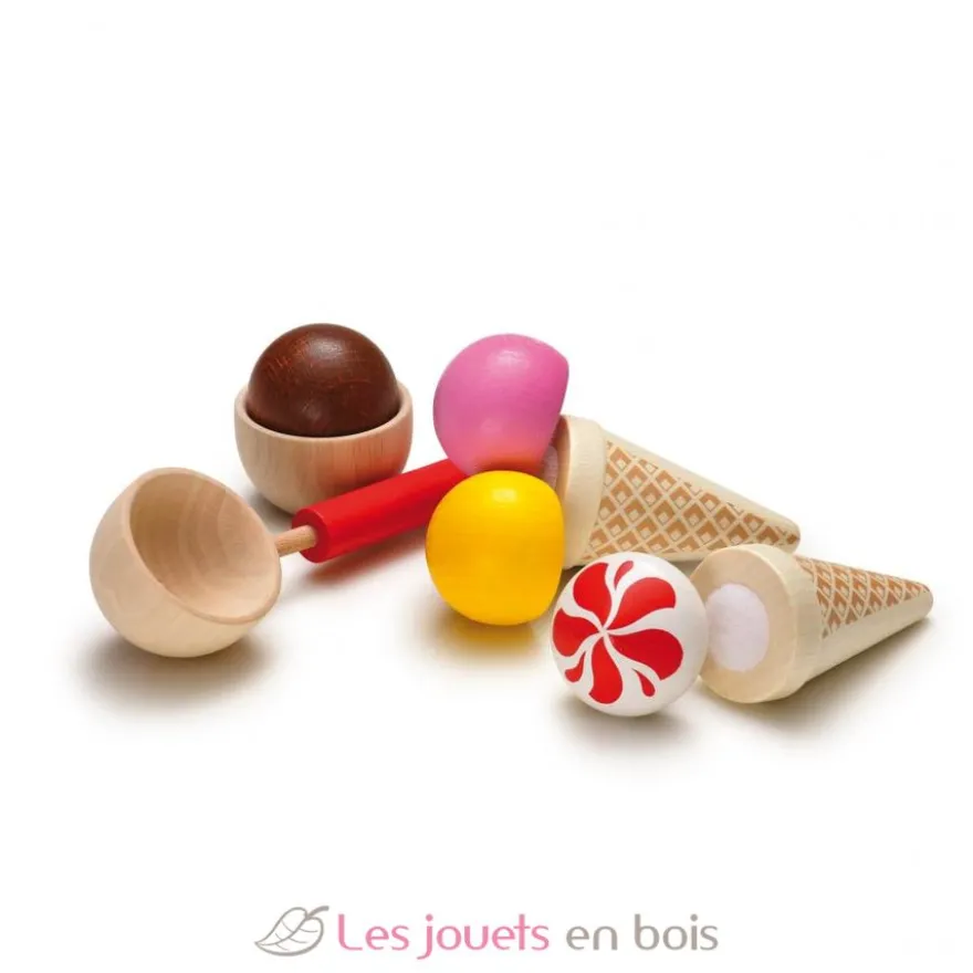 Assortiment de glaces en bois - Erzi