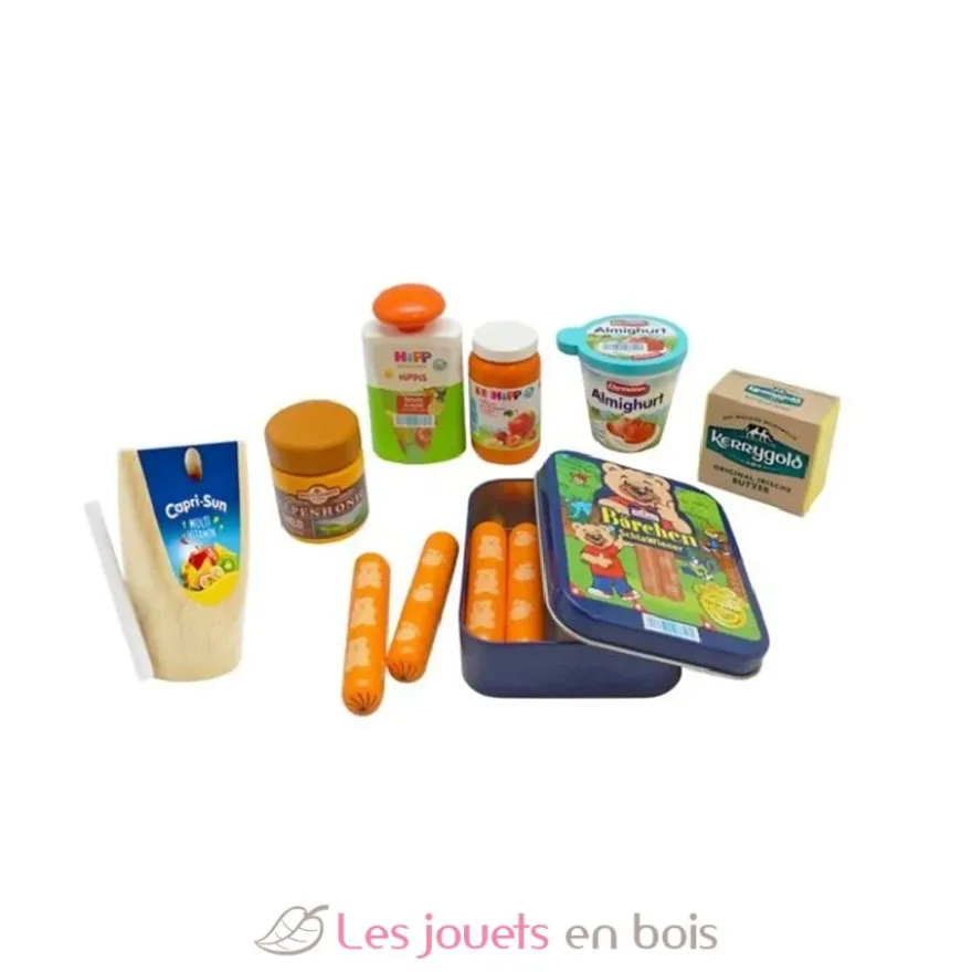 Assortiment d'épicerie en bois - Tanner