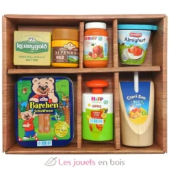 Assortiment d'épicerie en bois - Tanner