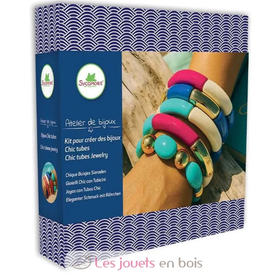Atelier de bijoux - Bijoux chic tubes - Dès 12 ans - Sycomore