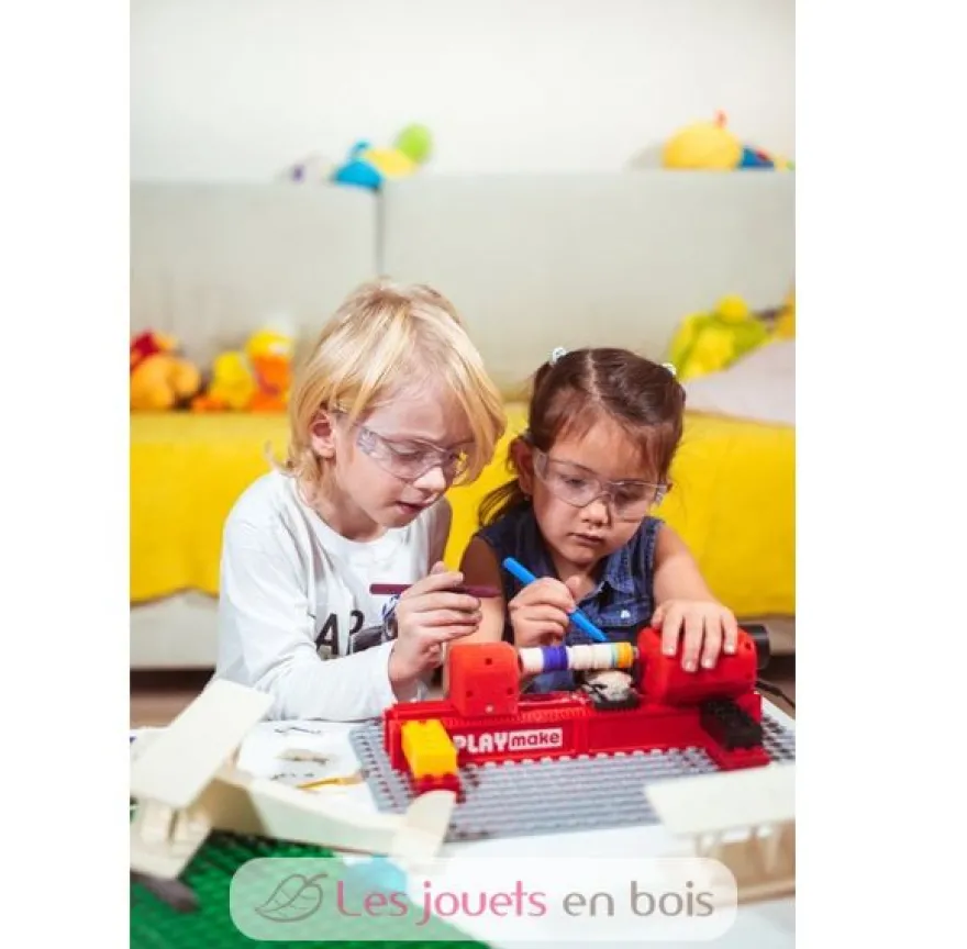Atelier de travail du bois PLAYmake 4 en 1 - The Cool Tool