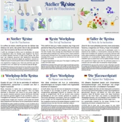 Atelier Résine L'art de l'inclusion - Dès 10 ans - Sentosphère
